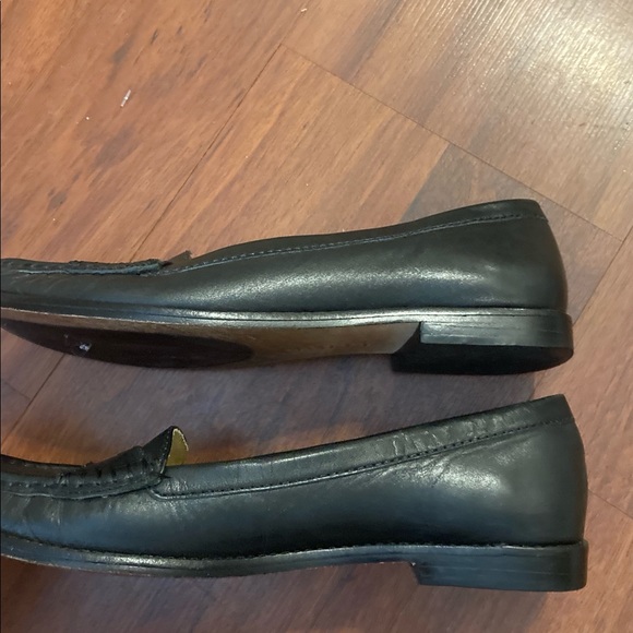 LL Bean ladies black flats shoes size 6.5 - Picture 5 of 8